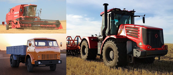 Грузовая и сельскохозяйственная техника, на которой используется воздушный фильтр NF4540