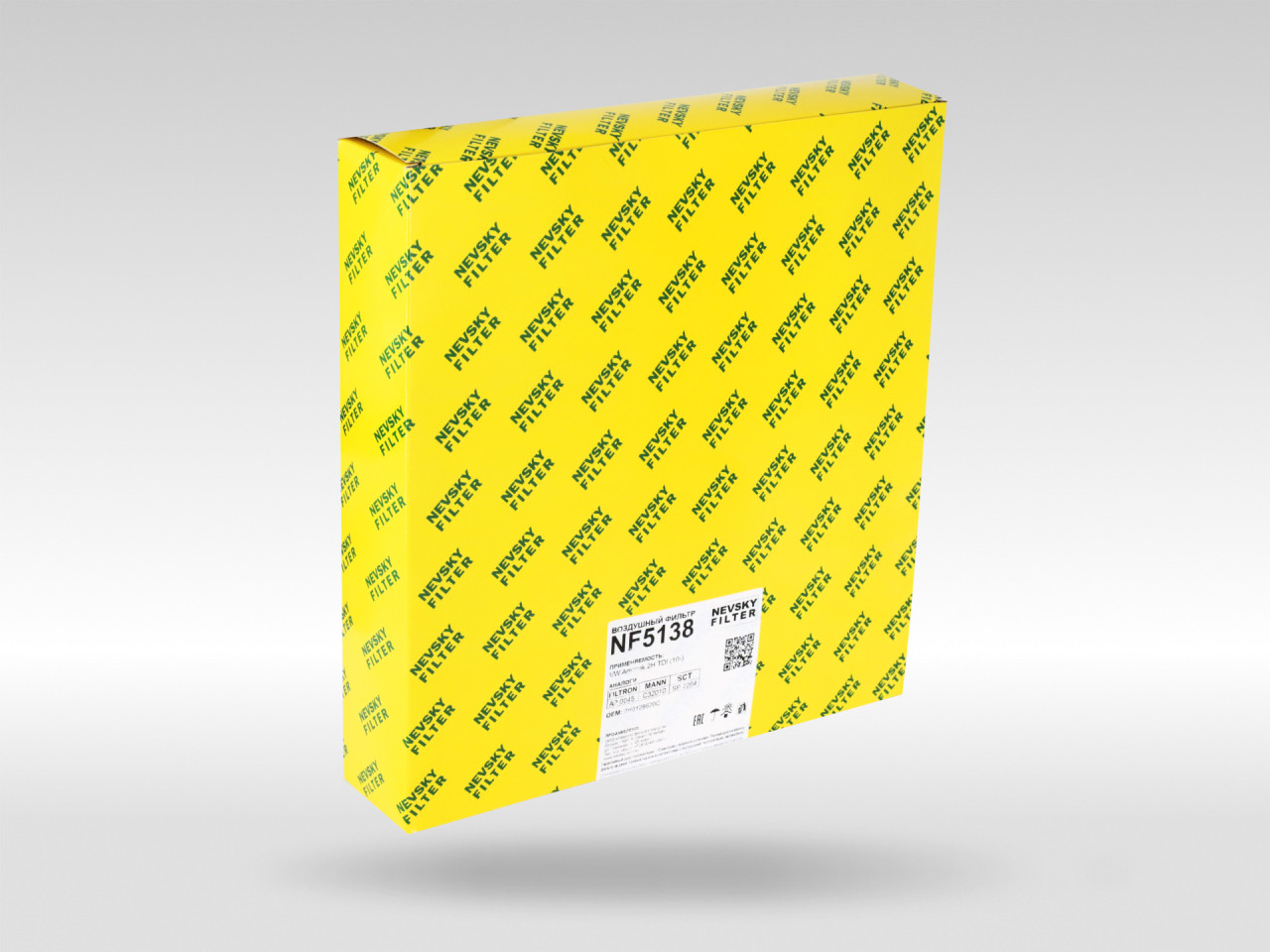 Воздушный фильтр фильтр NEVSKY FILTER NF5138