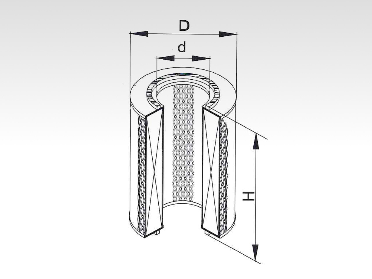 Воздушный фильтр фильтр NEVSKY FILTER NF4609