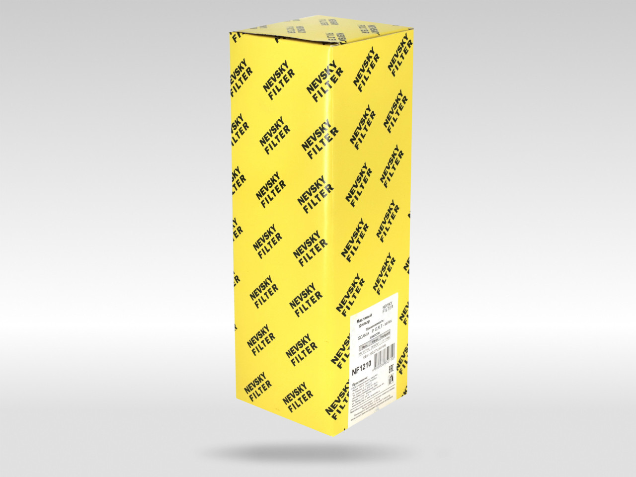 Масляный фильтр фильтр NEVSKY FILTER NF1210