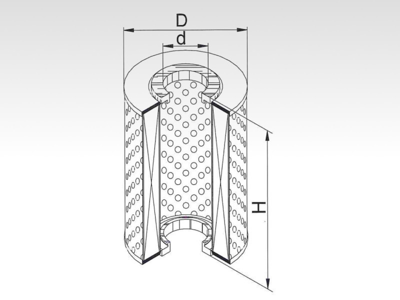 Фильтр для АЗС, Топливный фильтр фильтр NEVSKY FILTER NF3782-25